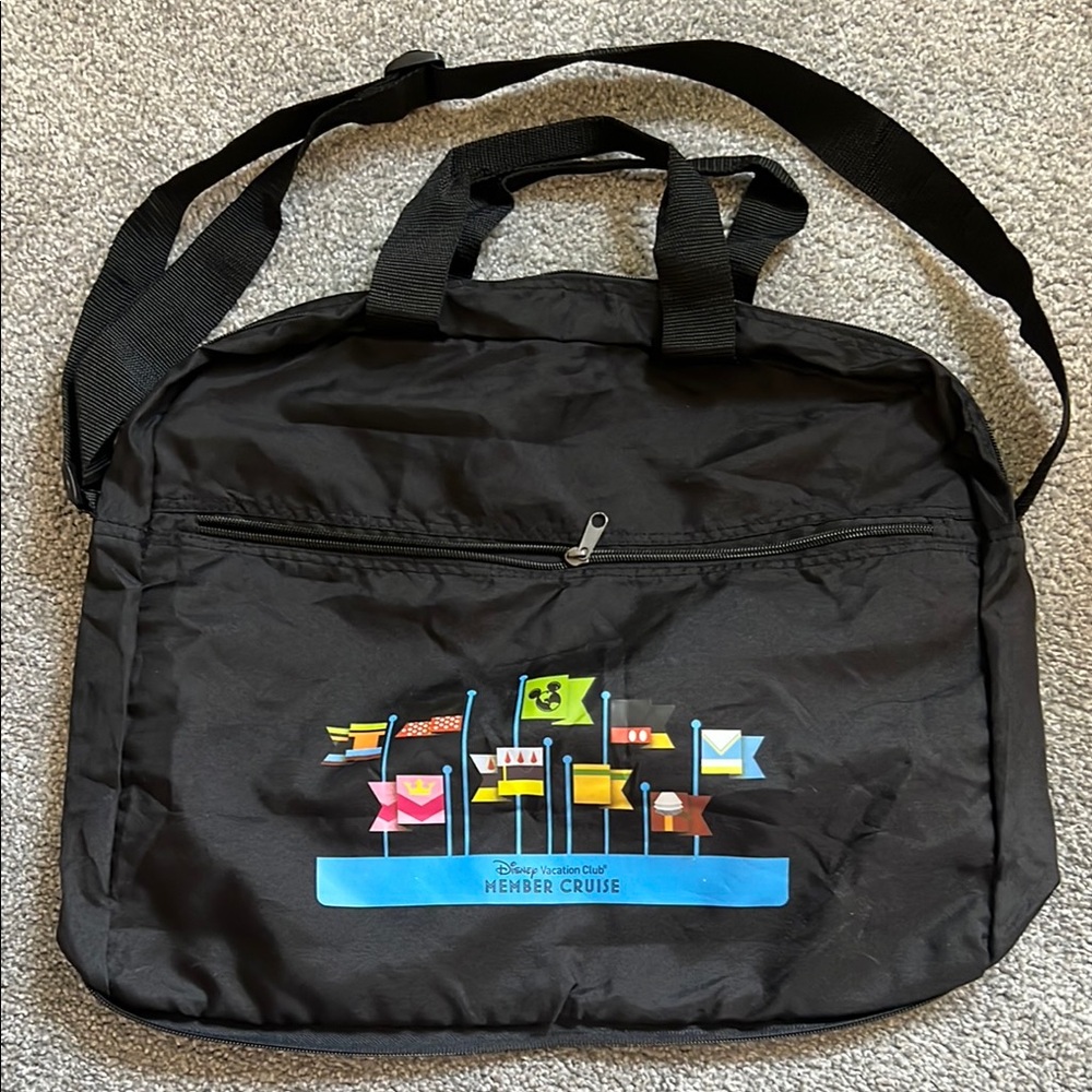 Disney Member Cruise Black Small Duffel Bag
